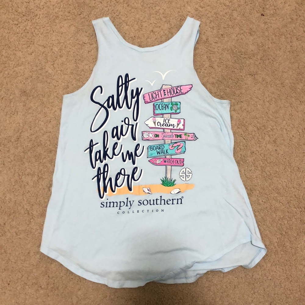 simply southern tank top